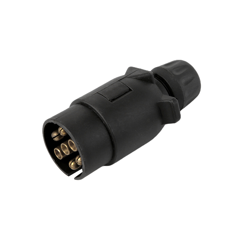 7-kolíková veľká okrúhla zástrčka, typ N JH014-A